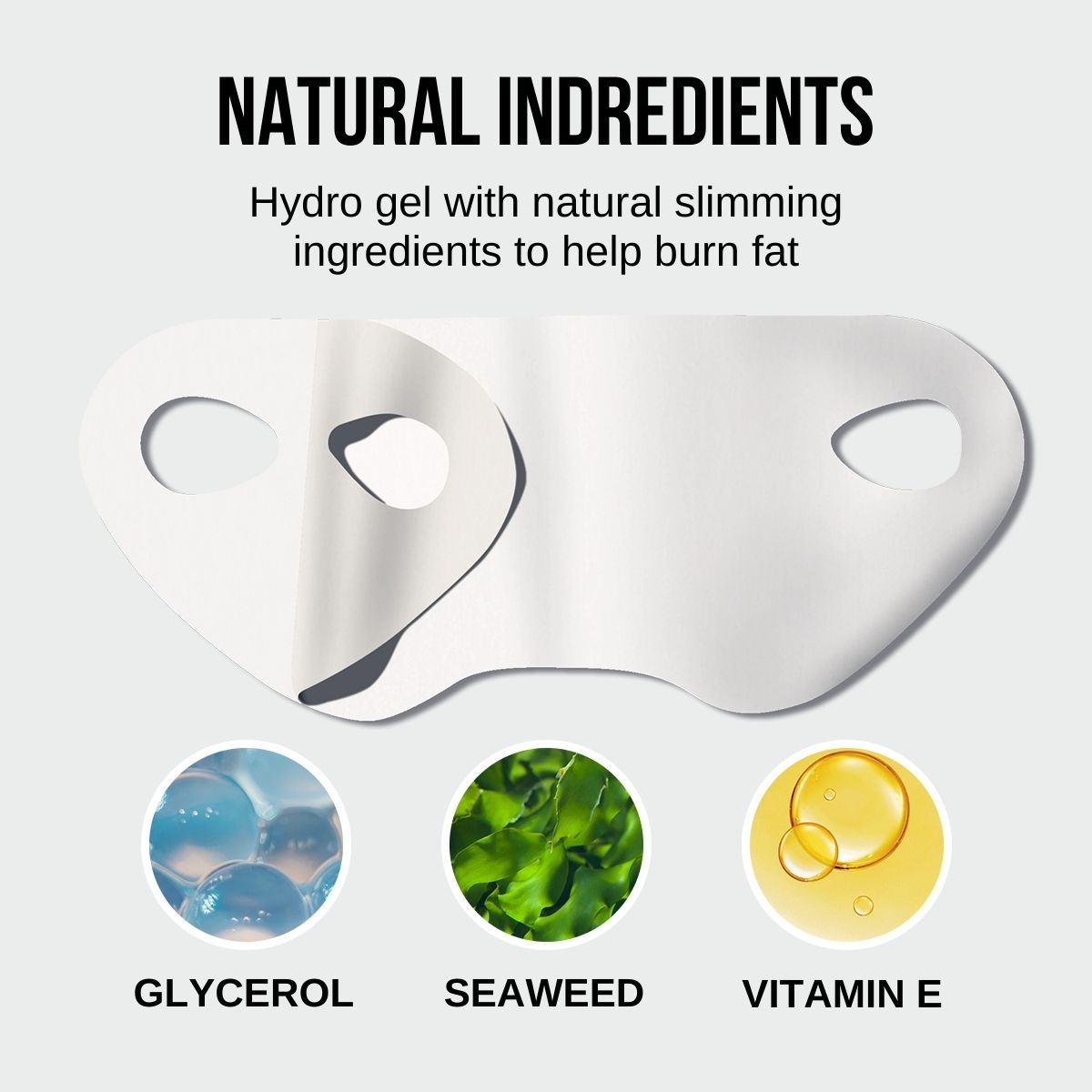 V-lifting maska s hidrogelom